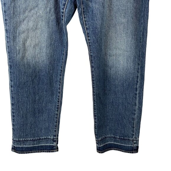 Universal Thread Women Blue Straight leg High Rise Denim Jeans 16/33R - Picture 5 of 8